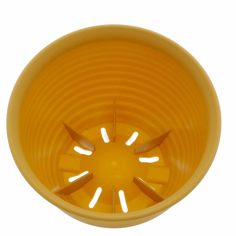 中山福 フラワーリングポット 6号 モスイエロー MA-3266 1個(ご注文単位1個)【直送品】