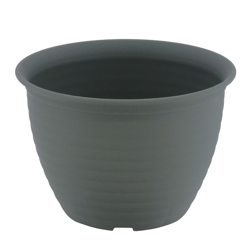 中山福 フラワーリングポット 6号 モスグリーン MA-3265 1個（ご注文単位1個）【直送品】