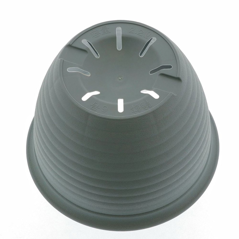 中山福 フラワーリングポット 6号 モスグリーン MA-3265 1個(ご注文単位1個)【直送品】