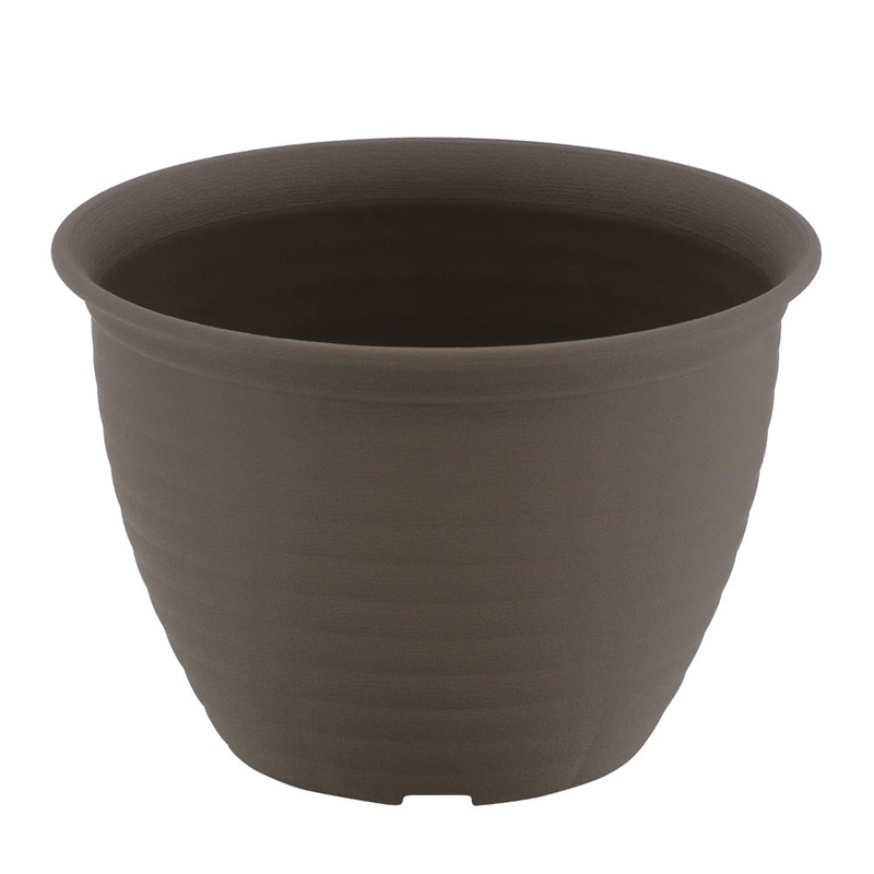 中山福 フラワーリングポット 6号 モスブラウン MA-3264 1個（ご注文単位1個）【直送品】