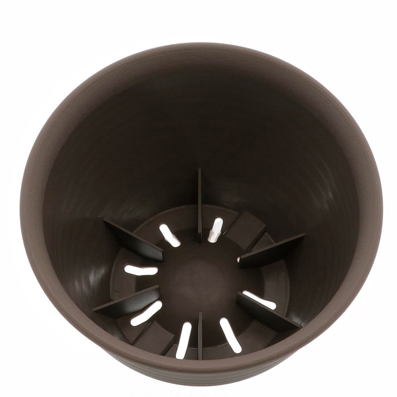 中山福 フラワーリングポット 6号 モスブラウン MA-3264 1個(ご注文単位1個)【直送品】