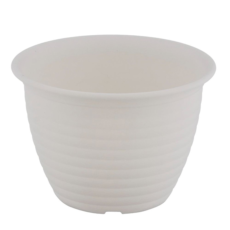 中山福 フラワーリングポット 5号 ホワイト MA-3263 1個（ご注文単位1個）【直送品】