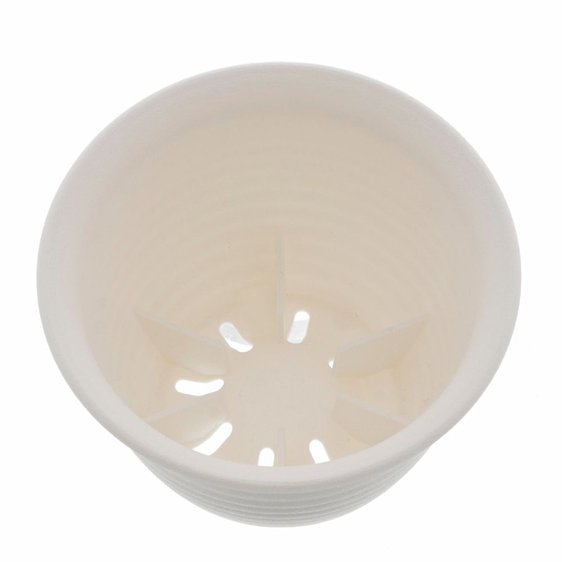 中山福 フラワーリングポット 4号 ホワイト MA-3259 1個(ご注文単位1個)【直送品】