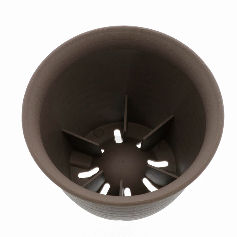 中山福 フラワーリングポット 4号 モスブラウン MA-3256 1個(ご注文単位1個)【直送品】