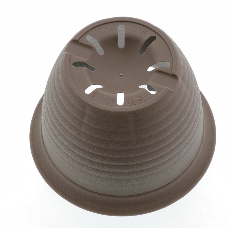 中山福 フラワーリングポット 4号 モスブラウン MA-3256 1個(ご注文単位1個)【直送品】