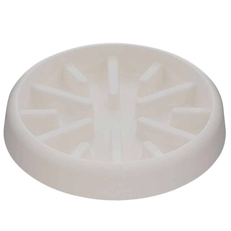中山福 レドンドフラワーポット用根腐れ防止プレート 5号 ホワイト MA-3255 1個（ご注文単位1個）【直送品】