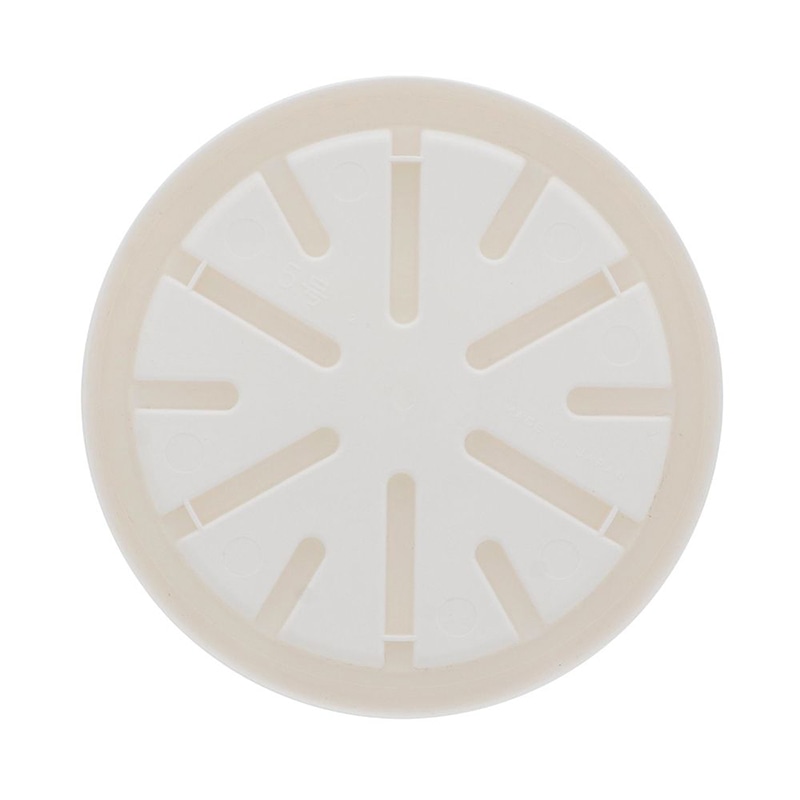 中山福 レドンドフラワーポット用根腐れ防止プレート 5号 ホワイト MA-3255 1個(ご注文単位1個)【直送品】