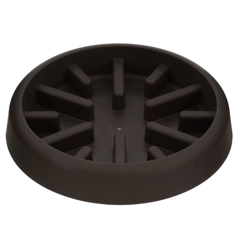 中山福 レドンドフラワーポット用根腐れ防止プレート 4号 ブラウン MA-3248 1個（ご注文単位1個）【直送品】