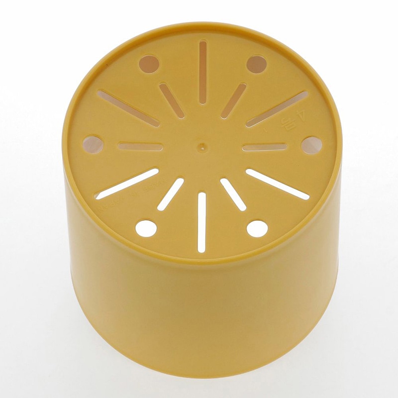 中山福 レドンドフラワーポット 4号 モスイエロー MA-3242 1個(ご注文単位1個)【直送品】