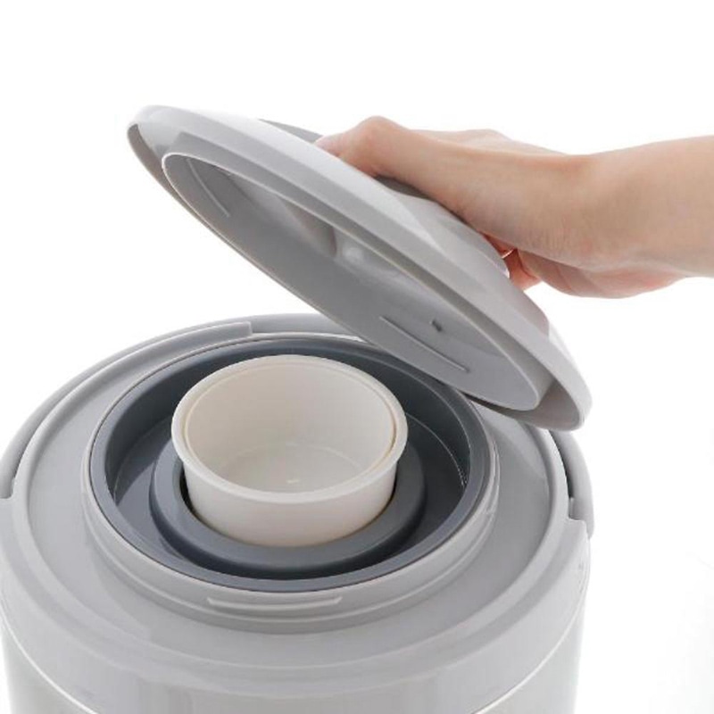 中山福 ウォータージャグ コップ2個付 8.1L シルバー MA-1922 1個(ご注文単位1個)【直送品】