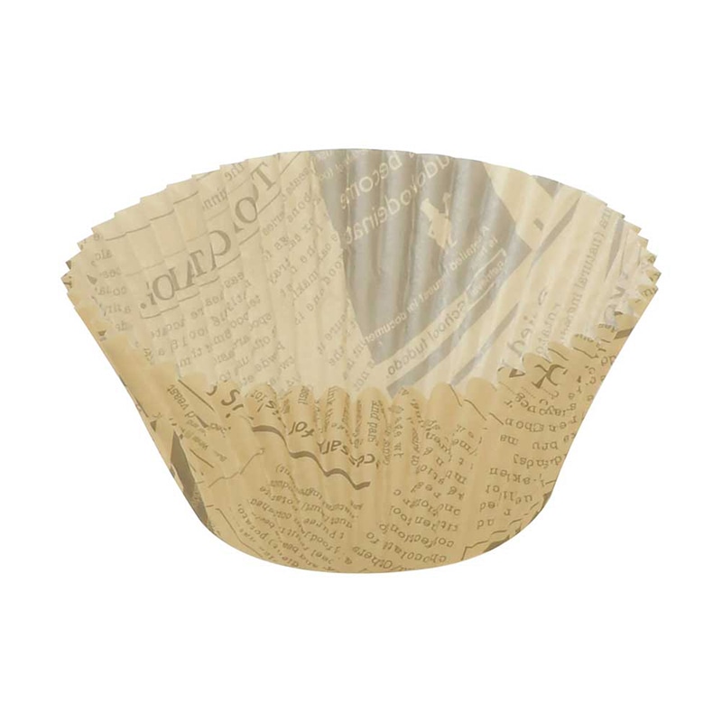 リバティコーポレーション 紙製カップケーキ焼型 英字 7.5cm 50枚 LD-587 1個(ご注文単位1個)【直送品】