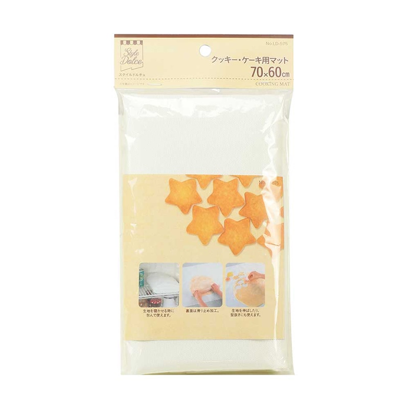 リバティコーポレーション クッキー・ケーキ用マット 70×60cm LD-575 1個（ご注文単位1個）【直送品】