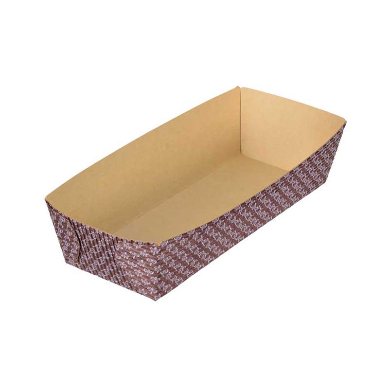 リバティコーポレーション 紙製パウンドケーキ焼型 19cm 3枚入 LD-506 1個（ご注文単位1個）【直送品】