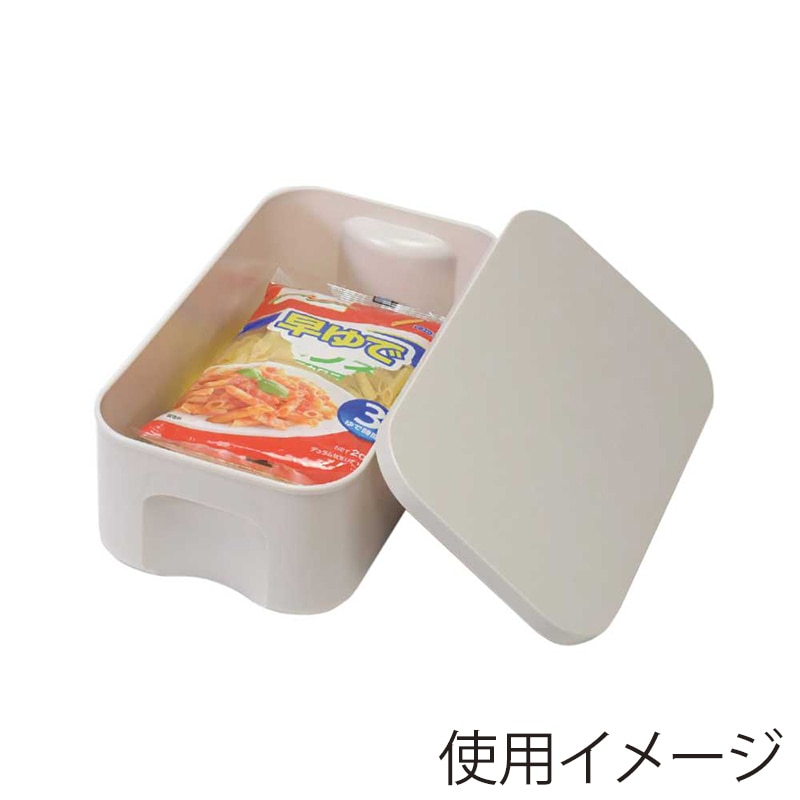 リバティコーポレーション やわらか収納ボックス フタ付 S ワームグレー LD-479 1個(ご注文単位1個)【直送品】