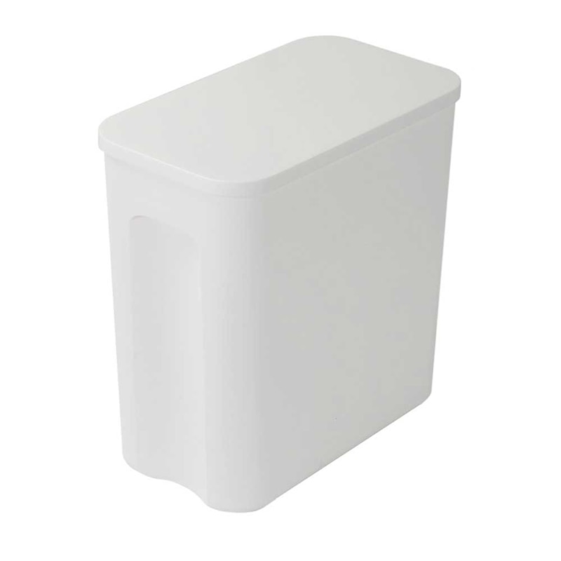 リバティコーポレーション やわらか収納ボックス フタ付 L ホワイト LD-478 1個（ご注文単位1個）【直送品】