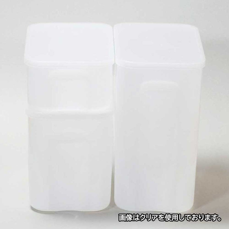 リバティコーポレーション やわらか収納ボックス フタ付 M ホワイト LD-477 1個(ご注文単位1個)【直送品】