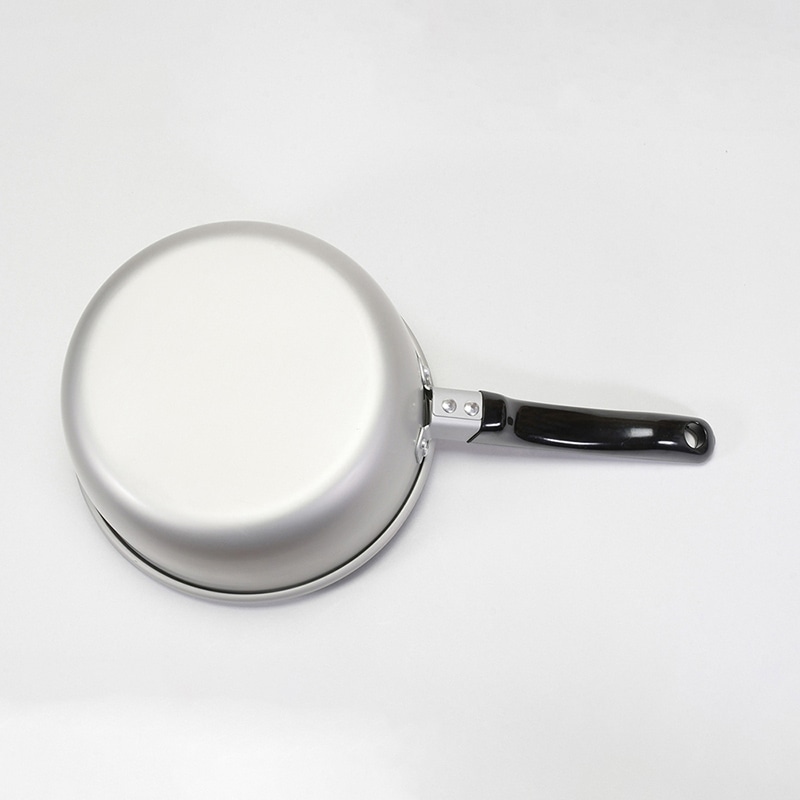 リバティコーポレーション アルミ鍋 片手 フッ素樹脂加工 ガス火 18cm LD-376 1個(ご注文単位1個)【直送品】