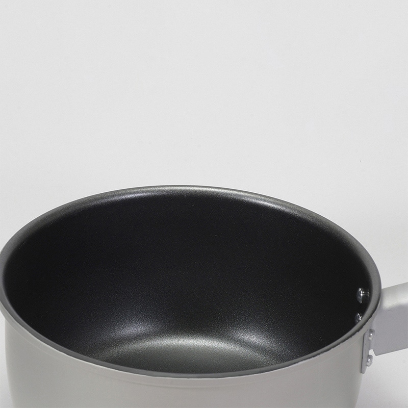 リバティコーポレーション アルミ鍋 片手 フッ素樹脂加工 ガス火 18cm LD-376 1個(ご注文単位1個)【直送品】