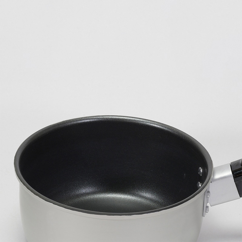 リバティコーポレーション アルミ鍋 片手 フッ素樹脂加工 ガス火 16cm LD-375 1個（ご注文単位1個）【直送品】