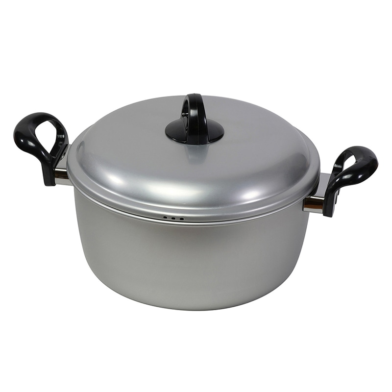 リバティコーポレーション アルミ鍋 両手 ガス火 24cm LD-372 1個(ご注文単位1個)【直送品】