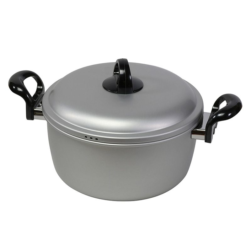 リバティコーポレーション アルミ鍋 両手 ガス火 22cm LD-371 1個(ご注文単位1個)【直送品】