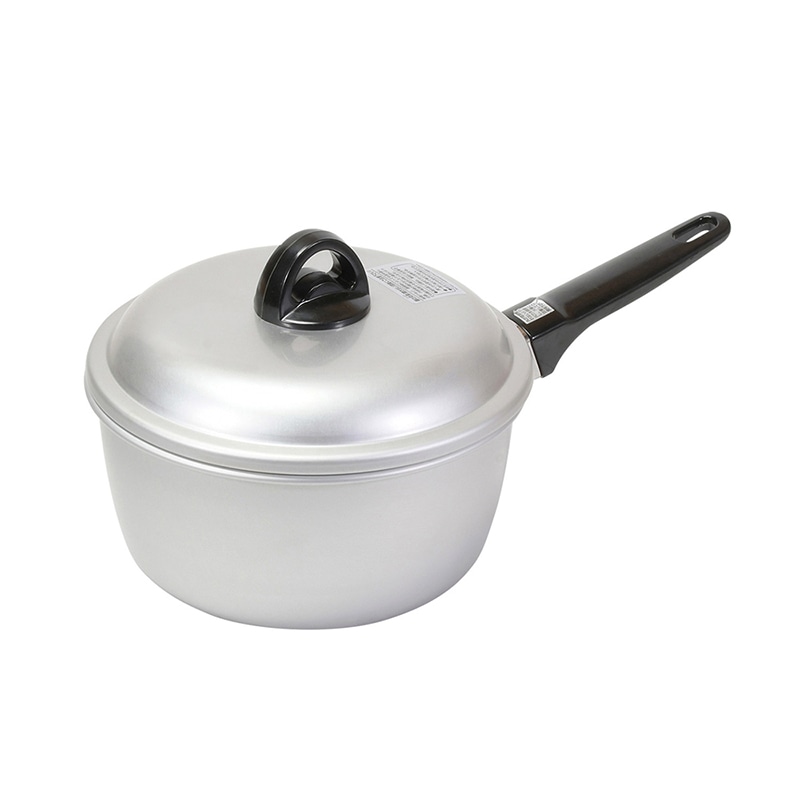 リバティコーポレーション アルミ鍋 片手 ガス火 18cm LD-368 1個（ご注文単位1個）【直送品】