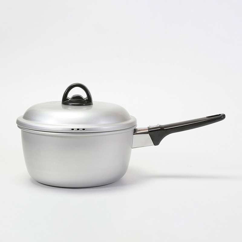 リバティコーポレーション アルミ鍋 片手 ガス火 18cm LD-368 1個(ご注文単位1個)【直送品】