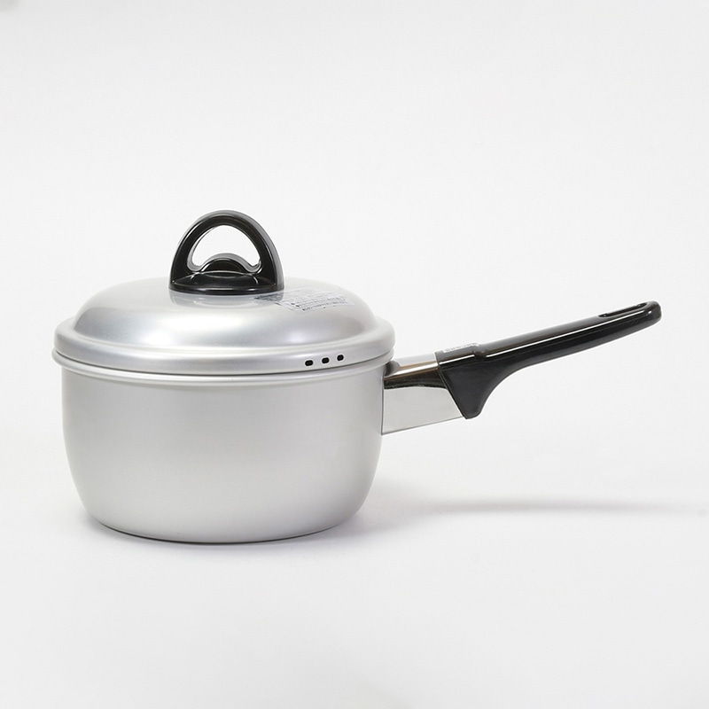 リバティコーポレーション アルミ鍋 片手 ガス火 14cm LD-366 1個(ご注文単位1個)【直送品】