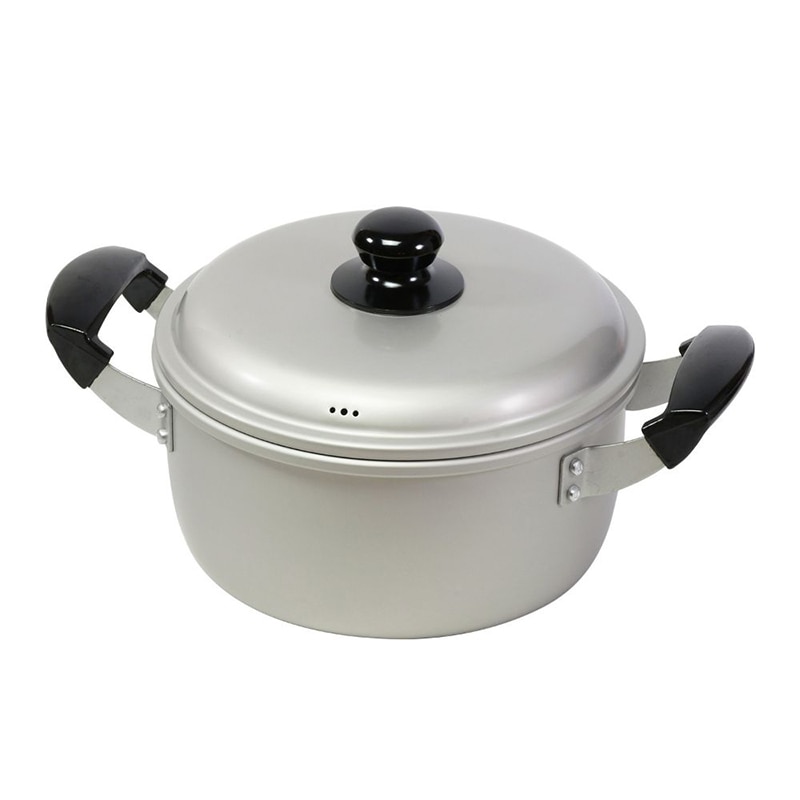 リバティコーポレーション アルミ鍋 両手 ガス火 20cm LD-359 1個(ご注文単位1個)【直送品】