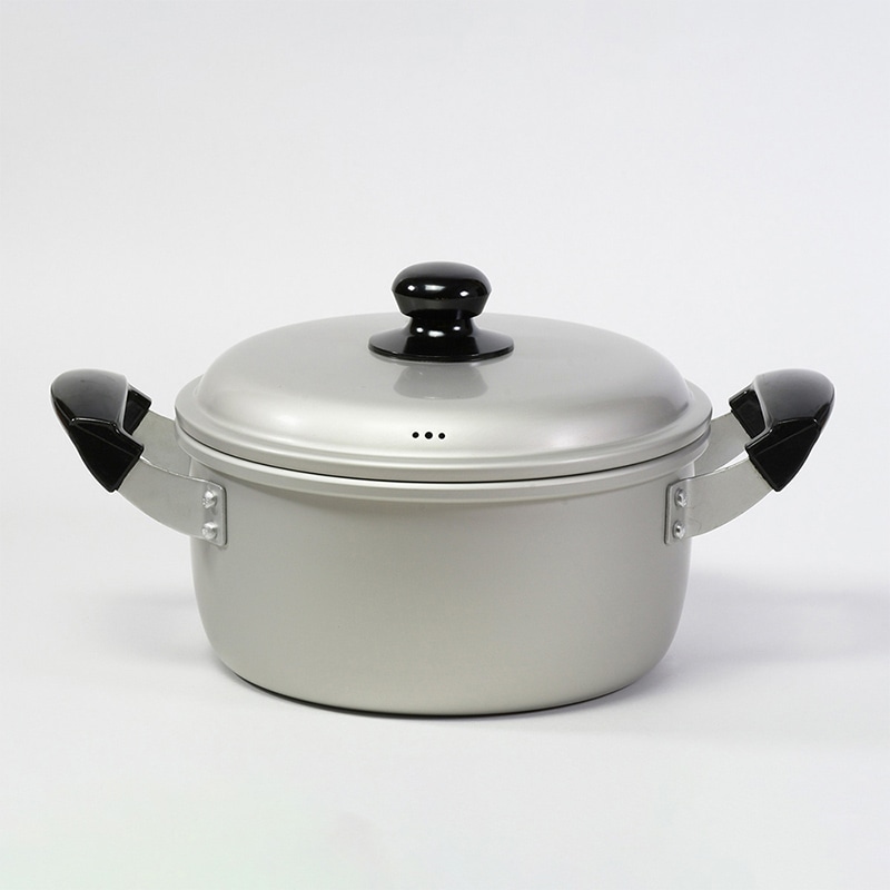 リバティコーポレーション アルミ鍋 両手 ガス火 20cm LD-359 1個(ご注文単位1個)【直送品】