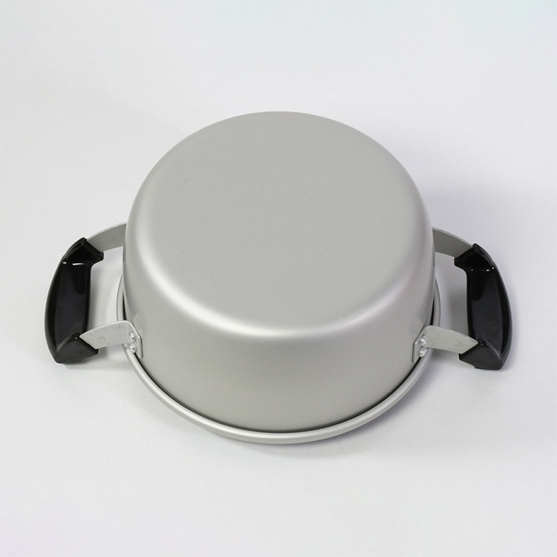 リバティコーポレーション アルミ鍋 両手 ガス火 20cm LD-359 1個(ご注文単位1個)【直送品】