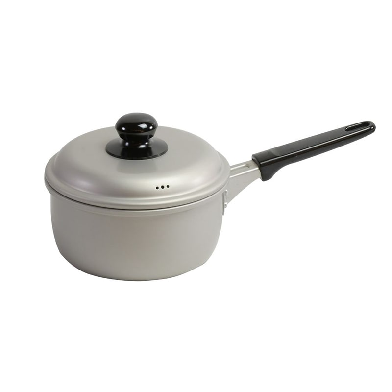 リバティコーポレーション アルミ鍋 片手 ガス火 16cm LD-356 1個（ご注文単位1個）【直送品】