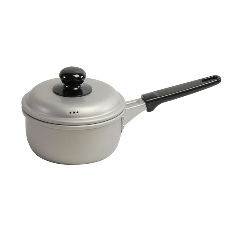 リバティコーポレーション アルミ鍋 片手 ガス火 14cm LD-355 1個（ご注文単位1個）【直送品】