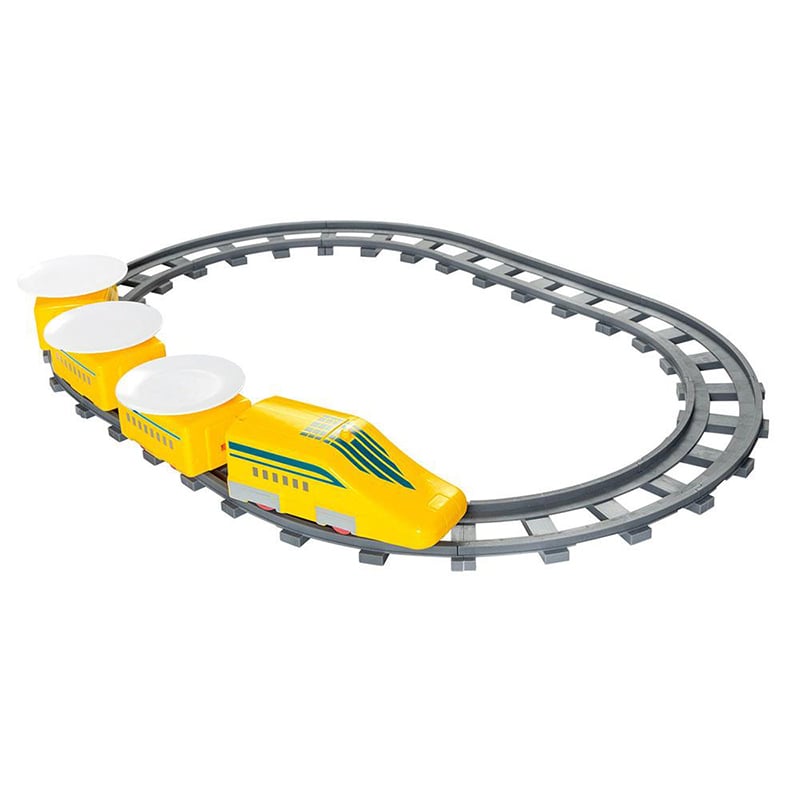 リバティコーポレーション 我が家の回転寿司 トレインセット 電池式 イエロー LD-345 1個(ご注文単位1個)【直送品】