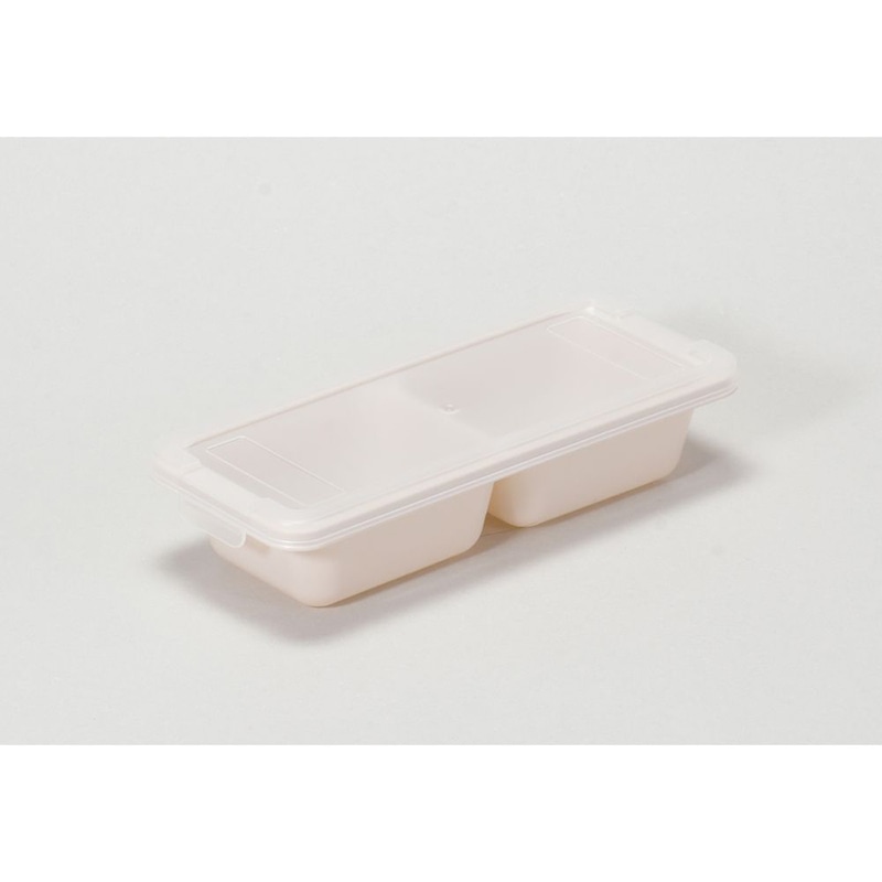 リバティコーポレーション 保存容器 冷凍トレー 角中・小判中×2マス LD-344 1個(ご注文単位1個)【直送品】