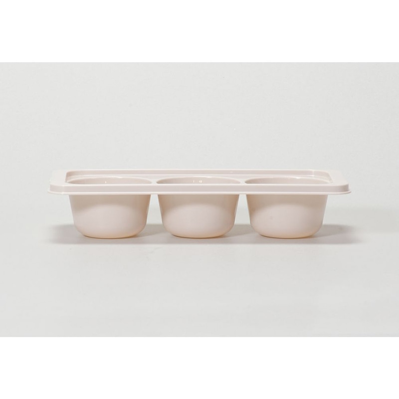 リバティコーポレーション 保存容器 冷凍トレー 6号カップ×3マス LD-342 1個（ご注文単位1個）【直送品】