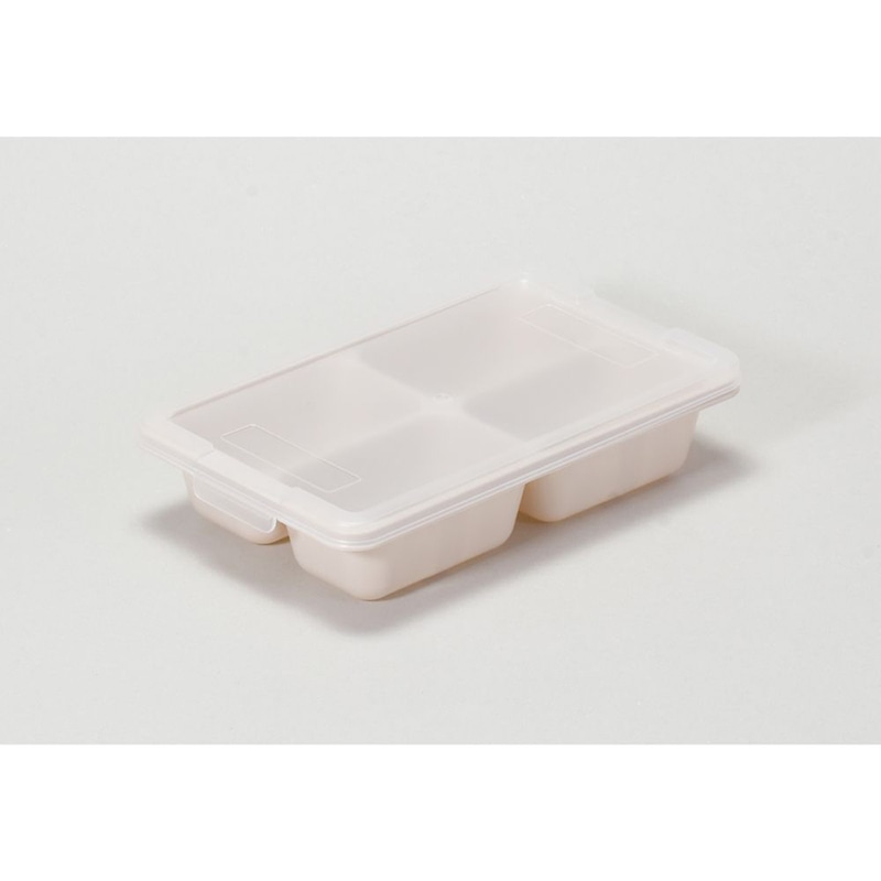 リバティコーポレーション 保存容器 冷凍トレー 130ml×4マス LD-341 1個（ご注文単位1個）【直送品】