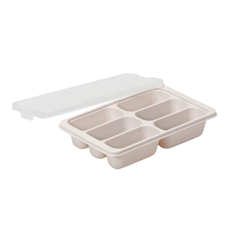 リバティコーポレーション 保存容器 冷凍トレー 70ml×6マス LD-340 1個（ご注文単位1個）【直送品】