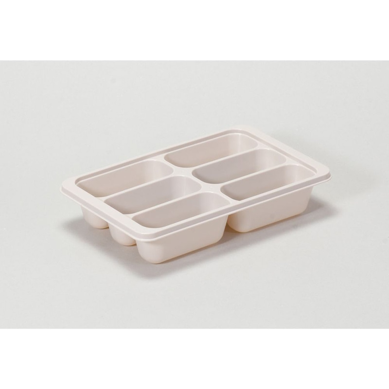 リバティコーポレーション 保存容器 冷凍トレー 70ml×6マス LD-340 1個(ご注文単位1個)【直送品】