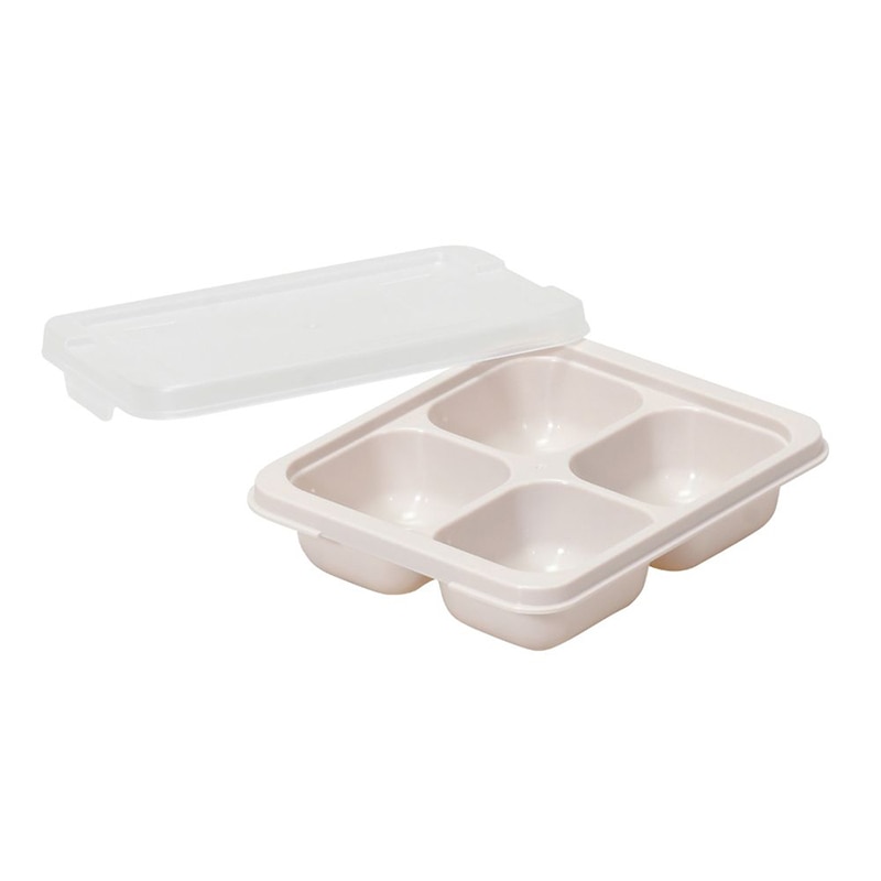 リバティコーポレーション 保存容器 冷凍トレー 30ml×4マス LD-338 1個（ご注文単位1個）【直送品】