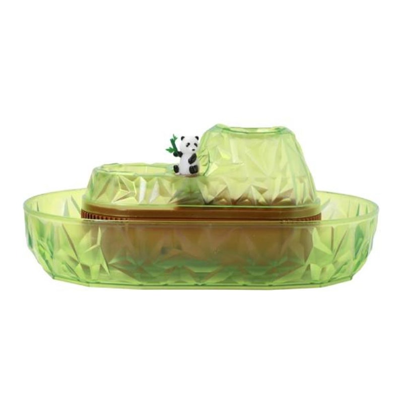 リバティコーポレーション 流しそうめん器 腹ペコパンダ グリーン LD-286 1個（ご注文単位1個）【直送品】