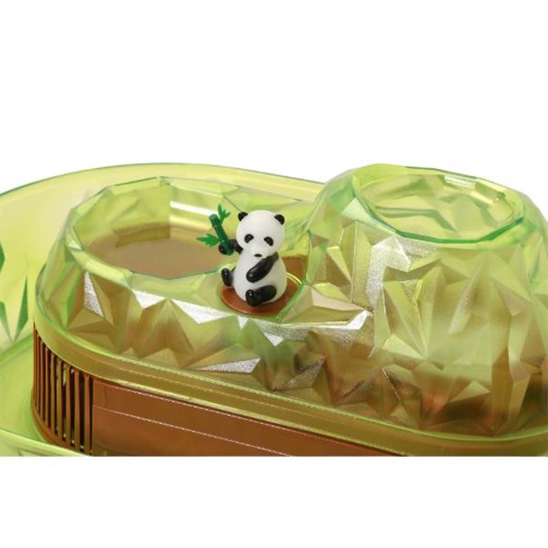 リバティコーポレーション 流しそうめん器 腹ペコパンダ グリーン LD-286 1個（ご注文単位1個）【直送品】