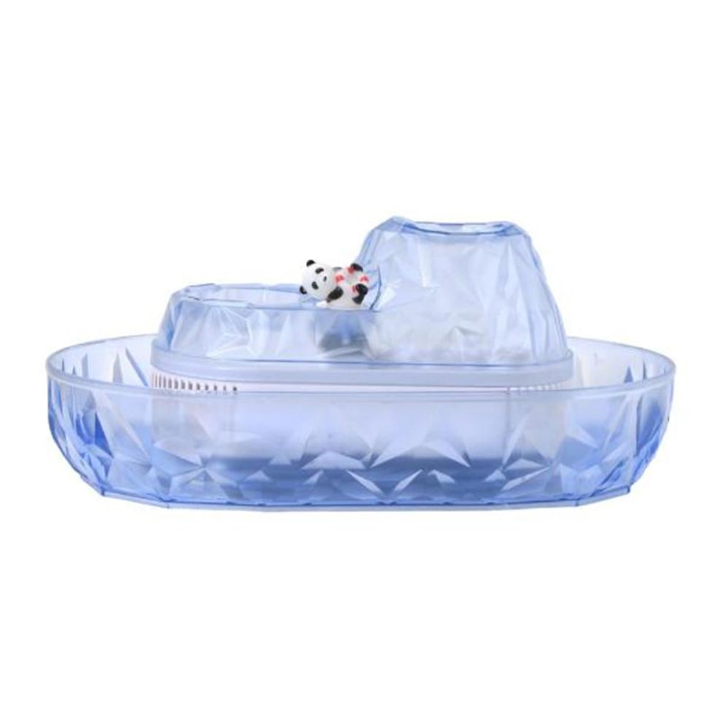 リバティコーポレーション 流しそうめん器 波乗りパンダ ブルー LD-285 1個(ご注文単位1個)【直送品】