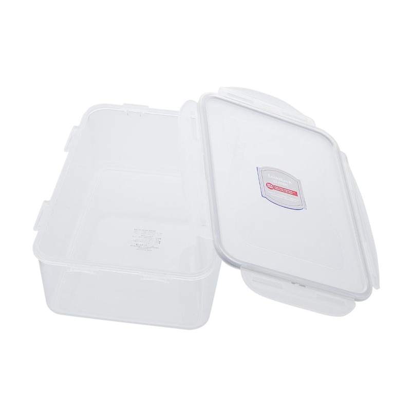 中山福 保存容器 ロック＆ロック クラシック 2.6L グレー HPL826G 1個（ご注文単位1個）【直送品】