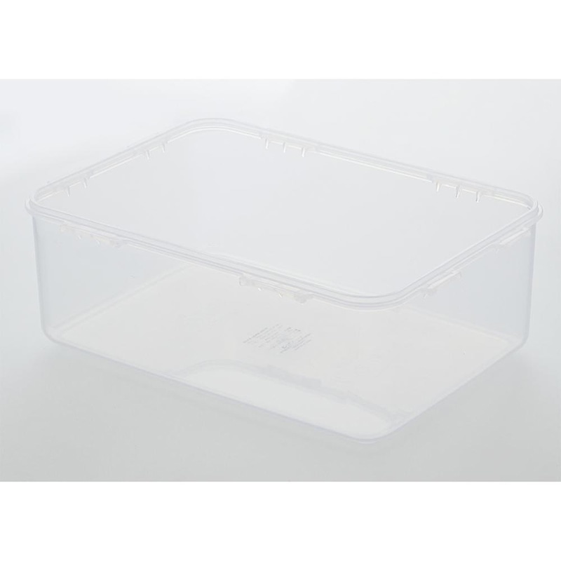 中山福 保存容器 ロック&ロック クラシック 2.6L グレー HPL826G 1個(ご注文単位1個)【直送品】