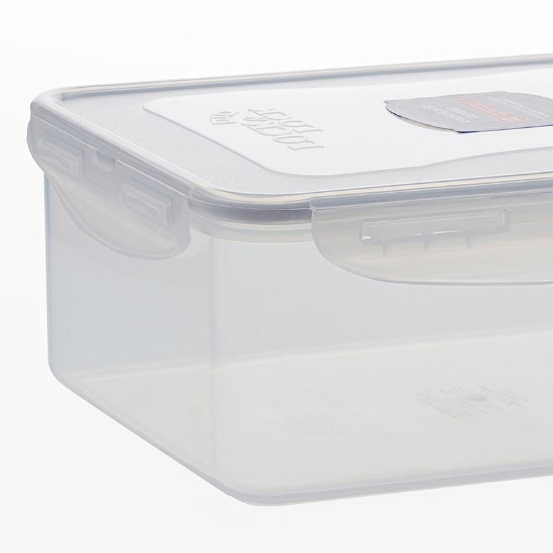 中山福 保存容器 ロック&ロック クラシック 2.6L グレー HPL826G 1個(ご注文単位1個)【直送品】