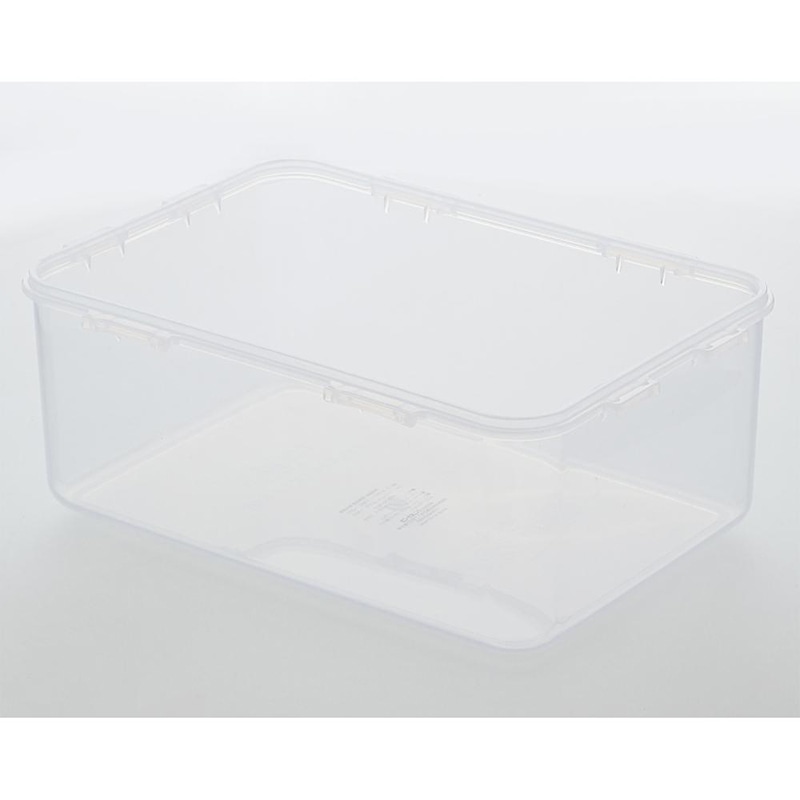 中山福 保存容器 ロック＆ロック クラシック 2.3L グレー HPL825G 1個（ご注文単位1個）【直送品】