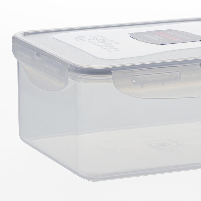 中山福 保存容器 ロック＆ロック クラシック 2.3L グレー HPL825G 1個（ご注文単位1個）【直送品】