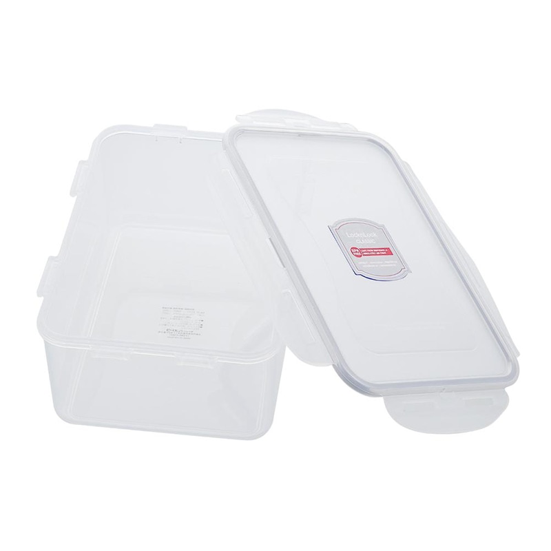 中山福 保存容器 ロック＆ロック クラシック 2.3L グレー HPL825G 1個（ご注文単位1個）【直送品】