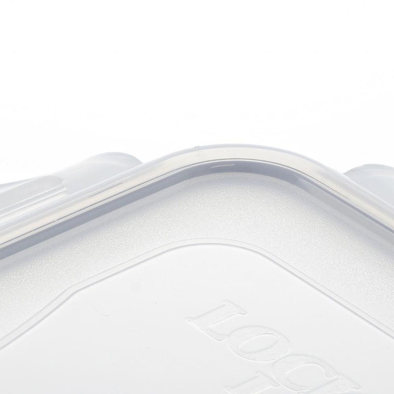 中山福 保存容器 ロック＆ロック クラシック 2.3L グレー HPL825G 1個（ご注文単位1個）【直送品】